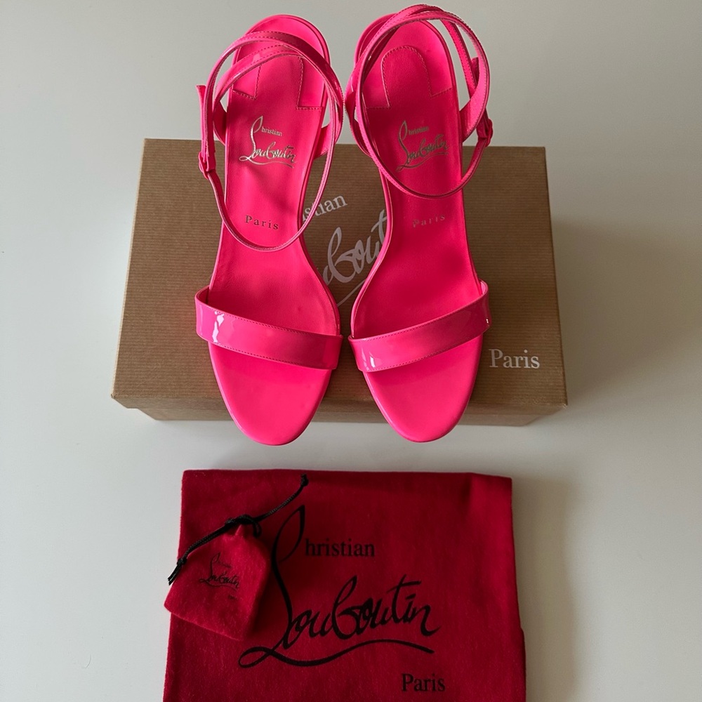 Christian Louboutin Vibrant Pink Heels